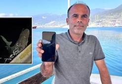Orkinos sandı, köpek balığı çıktı! 2,5 metrelik camgöz oltaya takıldı