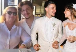 Enis Destan, annesinin istemediği Arzum Kuruçalı ile evlendi! Boy boy pozlarını paylaştı