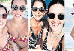 Ünlülerin düşman çatlatan tatil keyifleri!