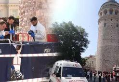 Galata Kulesi'nden düşen kişi hayatını kaybetti! İntihar şüphesi üzerinde duruluyor