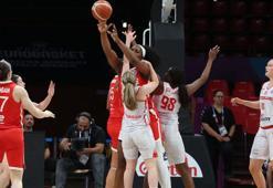 A Milli Kadın Basketbol Takımı, Avrupa Şampiyonası'nda İsviçre'yi farklı mağlup etti
