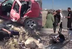 Aksaray'da sınava giden öğrencileri taşıyan araç kaza yaptı! 1 ölü, 10 yaralı var