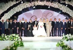 Sinan Engin kızı Elif Engin ile Ahmet Ahlatcı'nın oğlu Ahmet Emin Ahlatcı dünyaevine girdi!