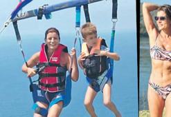 Hem işini yaptı hem de eğlencenin tadına vardı!