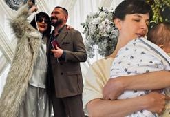 Gonca Vuslateri'den aile pozu! Mutlulukları yüzüne yansıdı