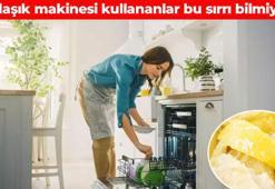 Bulaşık makinesine 1 dilim koyun! Cihazdaki kireci silip süpürüyor, çatal ve kaşıkları parıl parıl parlatıyor