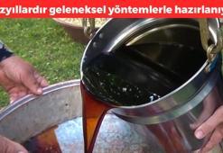 Yüzyıllardır geleneksel yöntemlerle hazırlanıyor! Erzincan’da kazan kazan pişiriliyor: Tam bir mineral şelalesi, baldan daha besleyici