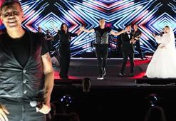 Haluk Levent, konserinde gelin ve damatla çiftetelli oynayıp balayı hediye etti