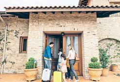 Yazlık evde 'belge'li tatil