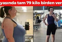 37 yaşındaki kadın tam 79 kilo verdi! 2 yılda 1 kez bile açlık hissetmedi: Meğer mum gibi erimenin sırrı gözümüzün önündeymiş!