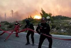 Çeşme'den can yakan görüntüler...Birçok ilde orman yangını!