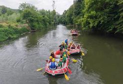 Melen Çayı’nda ‘engelsiz rafting’