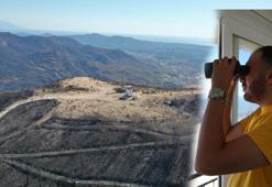 Canı pahasına görev yerini terk etmedi! İzmir'deki yangını ilk o fark etti