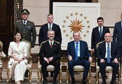 Cumhurbaşkanı Erdoğan, 4 ülkenin büyükelçisini kabul etti