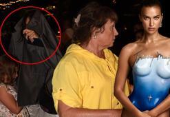 İstanbul'a gelen Irina Shayk'ın olaylı gecesi! Yüzünü ceketiyle gizledi