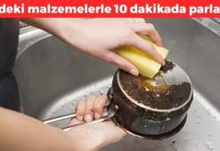 Dibi tutmuş tencereyi hayata döndürüyor! Sakın çöpe atmayın: Evdeki malzemelerle 10 dakikada parlatın