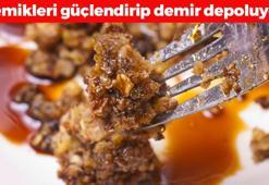 Pekmezin içine 2 tane ekleyip kaşık kaşık yiyin! Demir depolarına zirve yaptırıp kansızlığı bitiriyor, kemikleri betona çeviriyor!