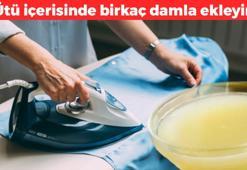 Ütü içerisinde birkaç damla ekleyin! Kırışıklıkları silgi gibi siliyor: Ütü yaparken zaman harcamaya son veriyor
