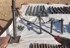 MSB görüntüleri paylaştı! 33 odalı PKK mağarasından cephanelik çıktı