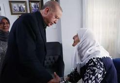 Cumhurbaşkanı Erdoğan, şehit ailelerini ziyaret etti! Duygulandıran diyalog