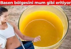 Basen bölgesini ip gibi inceltiyor! 3 günde gözle görülür incelme: Sabah uyanınca 1 bardak için