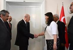 DEM Parti heyetinden Bahçeli'ye ziyaret