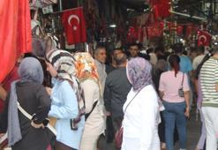 45 derecede turist akını! Sıcağa rağmen gelmeye devam ediyorlar