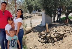 Ailesini katleden itfaiye eri gizlice defnedildi! Mezarda dikkat çeken 'isim' detayı