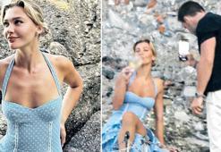 'Hayatımın fotoğrafçısı!' İtalya'nın şarkılara konu olan romantik kasabasına gittiler