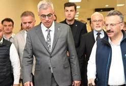 Bakan Memişoğlu, Eskişehir'deki orman yangınında yaralanan işçiyi hastanede ziyaret etti