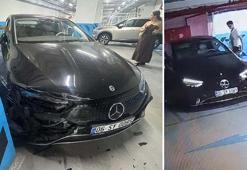 7 milyon liralık otomobili pert etti! 'Olur böyle şeyler' deyip vale ücretini bile geri vermediler