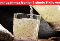 Uykudan uyanır uyanmaz için! Beldeki yağları cayır cayır yakıyor, 3 günde 5 kilo verdiren içecek