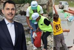 Bakan Kurum’dan yayladaki çöpleri toplayan kardeşlere teşekkür!