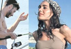 Balığa niyet kestaneye kısmet! Eğlenceli anlarını ölümsüzleştirdi