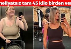 1 yılda tam 45 kilo birden verdi! Sadece 2 adım uyguladı: Yağları cayır cayır eritiyor, meğer mum gibi erimenin sırrı buymuş!