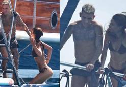 Maçtan çıktı aşkına koştu! 'Her şey yolunda, sonra konuşuruz'