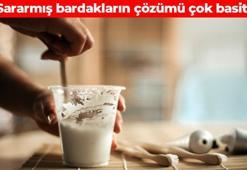 Çay bardağını ay gibi parlatıyor! Evdeki malzemelerle anında temizleyin