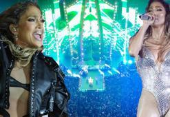 Jennifer Lopez İstanbul'da fırtına gibi esti! Sahne performansıyla yıktı geçti