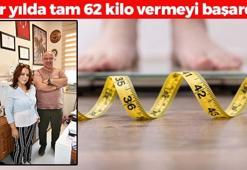 Bir yılda tam 62 kilo verdi! 128 kilodan 66'ya düştü: Yağları cayır cayır eritiyor, meğer mum gibi erimenin sırrı buymuş!
