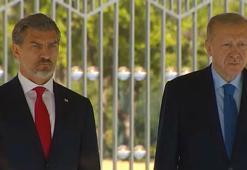 Cumhurbaşkanı Erdoğan, Gürcistan Cumhurbaşkanını resmi törenle karşıladı