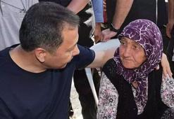Bakan Yerlikaya Sındırgı'da depremzede aileleri ziyaret etti