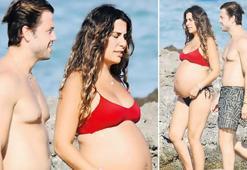 Karnı burnunda deniz keyfi