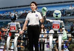 Çin'de final müsabakaları sona erdi! 500'den fazla insansı robot yarıştı