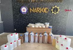 Esenyurt'ta operasyon: 207 kilogram uyuşturucu ele geçirildi