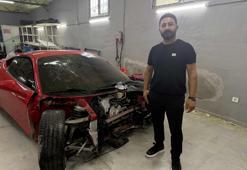 17 milyon liralık lüks otomobil ile kaza yapan usta konuştu: 'Rüzgar sesi için çıktık'