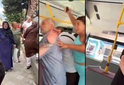 Şoföre biber gazı sıktı, ortalık karıştı! İstanbul'da otobüsü karıştıran kavga