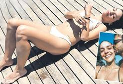 Seda Türkmen tatilde! Assos’ta aşk başka