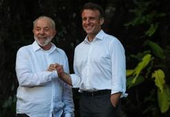 Fransa Cumhurbaşkanı Macron ile Brezilya lideri Lula görüştü
