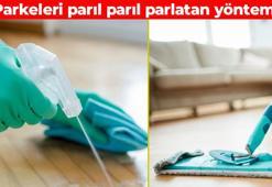 Eskiyen parkeleri anında parlatıyor! Meğer kimyasallara hiç gerek yokmuş