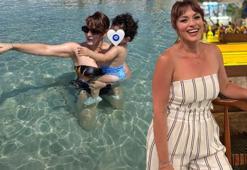 Ezgi Mola oğlu Can'ın son halini paylaştı! Fotoğraflar peş peşe geldi